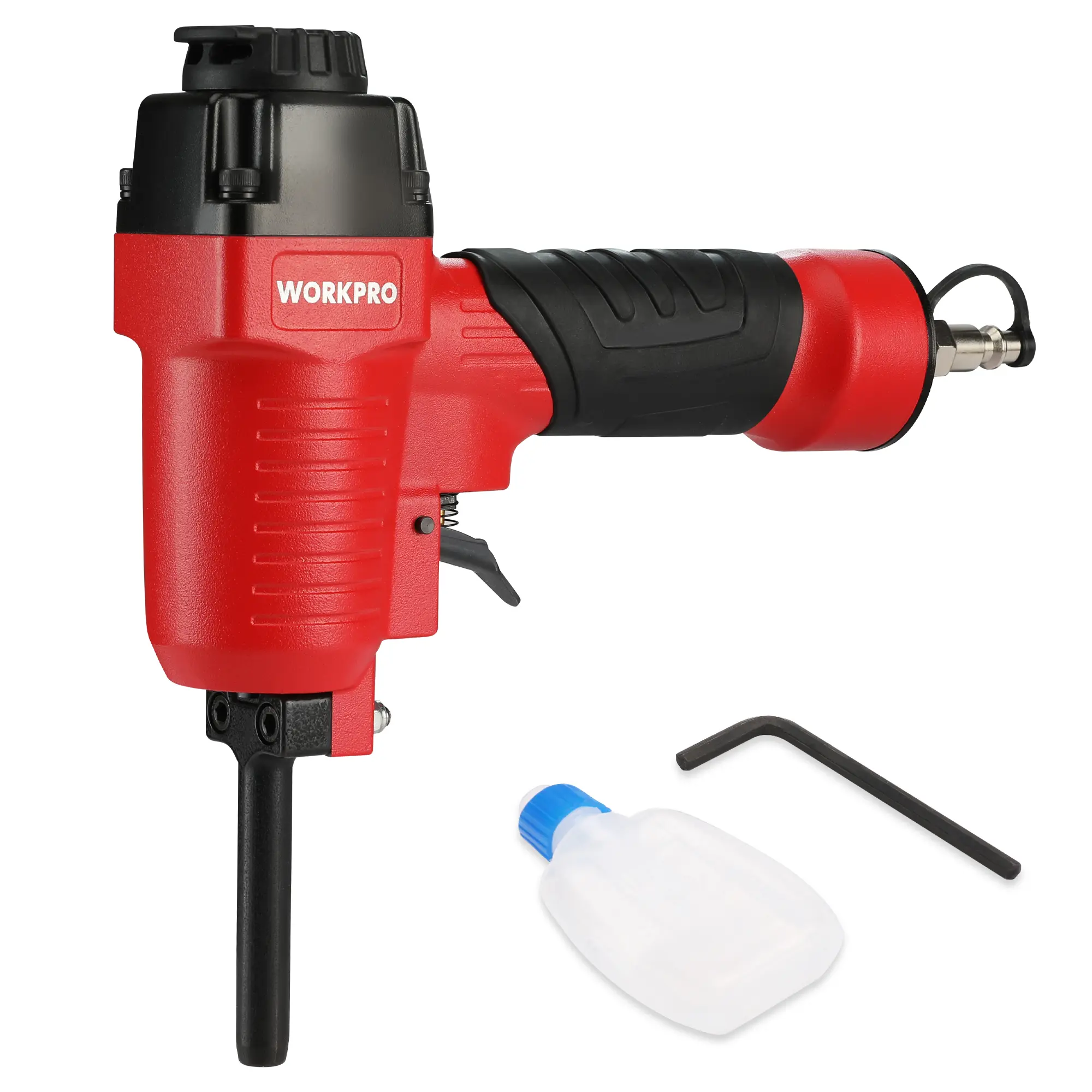 #backtoschool WORKPRO Pneumatic Nail Remover, Professional Heavy Duty Punch Nailer/Nail Puller/Nail Remover for Wood Workpieces, 60-100 PSI Denailer Removes 9-16 Gauge Nails