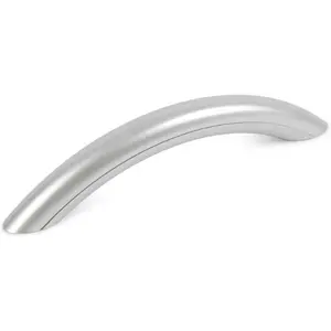 HECASA 8184264 Microwave Door Handle Compatible with Whirlpool KHMS155LBL0 KHMS155LBT0 KHMS155LSS0 KHMS155LWH0 Replacement ABS Plastic Silvery Painted