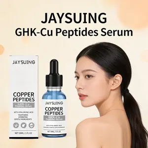 JAYSUING GHK-Cu Peptides Serum - Copper Peptide Instant Firming 48H Hydrating Moisturizing Gentle Soothing Facial Serum Tightening