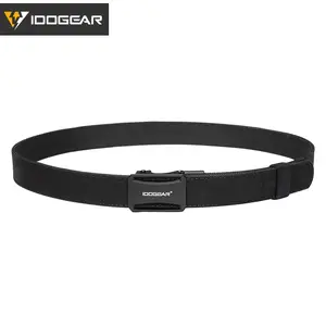 IDOGEAR Men's 1.25" Belt with Adjustable Metal Ratchet Buckle 1000D Nylon Duty CCW Belts 3443