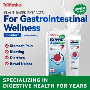 Tummiva 1 Gastrointestinal Gel CURCUMA LONGA Glycerinum Suitable for Relieving Abdominal Pain, stomachPain and Diarrhea