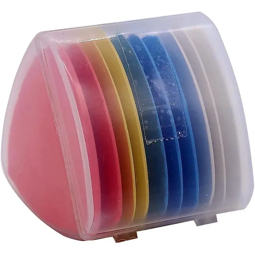 Triangle Tailors Chalk,Sewing Fabric Chalk and Fabric Markers for Quilting,Sewing Supplies Accessories(10 Pieces)