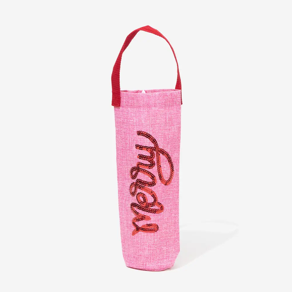 Wine Gift Bag | Light Pink