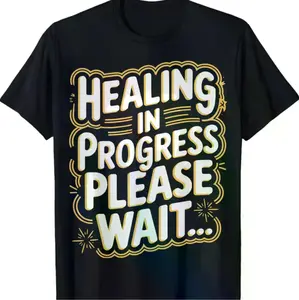 Funny Graphic Tees for Men Promoting Mental Health Awareness Casual Black Short Sleeve Tops Perfect Gifts for Him