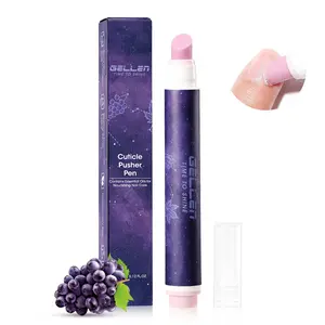 Gellen 4-in-1 Cuticle Pusher Pen with Micro-Dosin Oil, Cuticle Remover & Cuticle Oil in a Pen, Ceramic Nail Pusher Oil Pen for Hangnails & Dry & Damaged Nails, Nail Care Pen for Repair & Nourish Nails