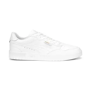 PUMA Mens Court Ultra Lite Lace Up Sneakers Shoes Casual - White