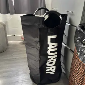 Large-Capacity Laundry Basket with Soft Cushion Handle, Waterproof Laundry Hamper and Bin, Laundry Storage Home Organizer for Laundry Room #GLOBAL PICKS