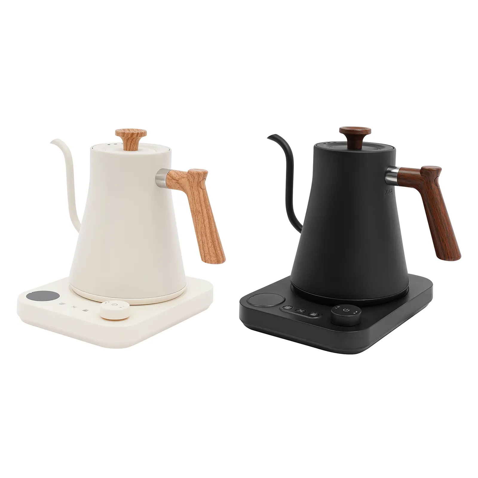 1200W Automatic Stainless Steel Electric Water Boiler - 0.9L Compact Portable US Plug Kettle, Bright LED Display, 40-212°F Precise Temp Control, 24H Keep Warm, 93°C Pour-Over, Food-Grade Plastic Feel Safe Daily, Ideal for Parents (Home & Office Use)