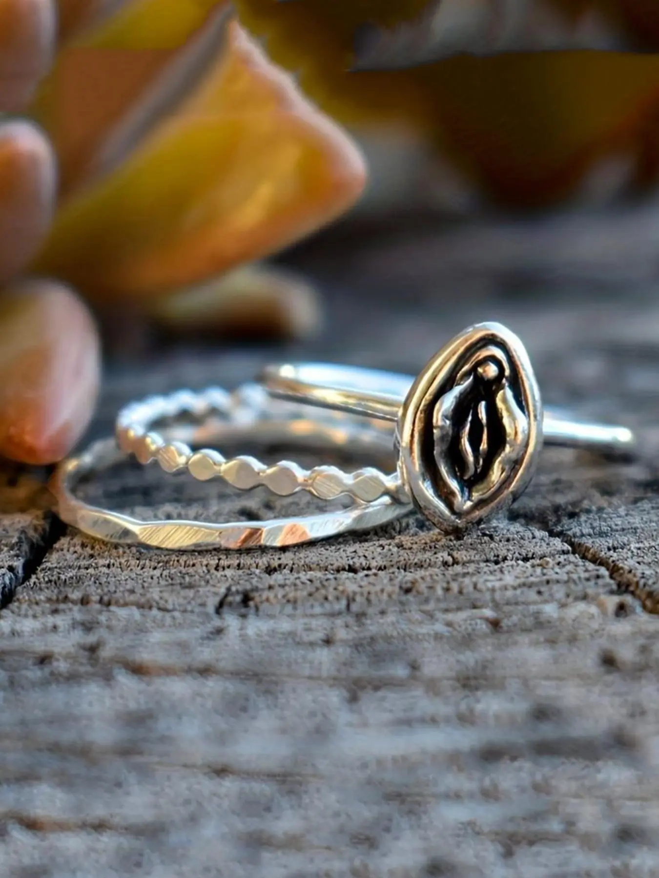 Vintage Flower Design Ring, Statement Multi Ring, Fashion Accessories for Women & Men, Trendy All-match & Exquisite Jewelry for Birthday Gift, Vintage Rings Jewelry, Fashionable Jewelry