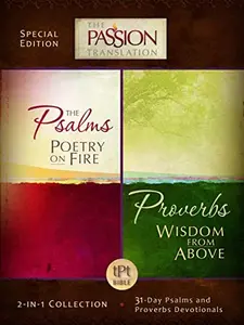 USED-Psalms Poetry on Fire and Proverbs Wisdom from Above: 2-In-1 Collection with 31 Day Psalms & Proverbs Devotionals by Simmons, Brian (Paperback)