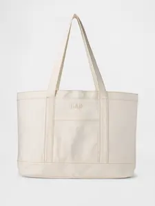 Gap Women's Denim Logo Tote Bag
