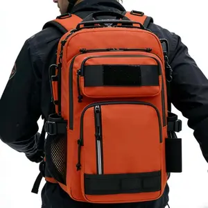 Waterproof Men's Backpack, Motorcycle/bicycle Riding Bag, Cycling Sports Backpack, Outdoor Sports Training Fitness Bag, Lure Fly Fishing Bag
