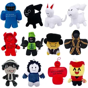 New Forsaken Chance Plush Doll Roblox Game Soft Stuffed Plushie Collectible Fans Gift