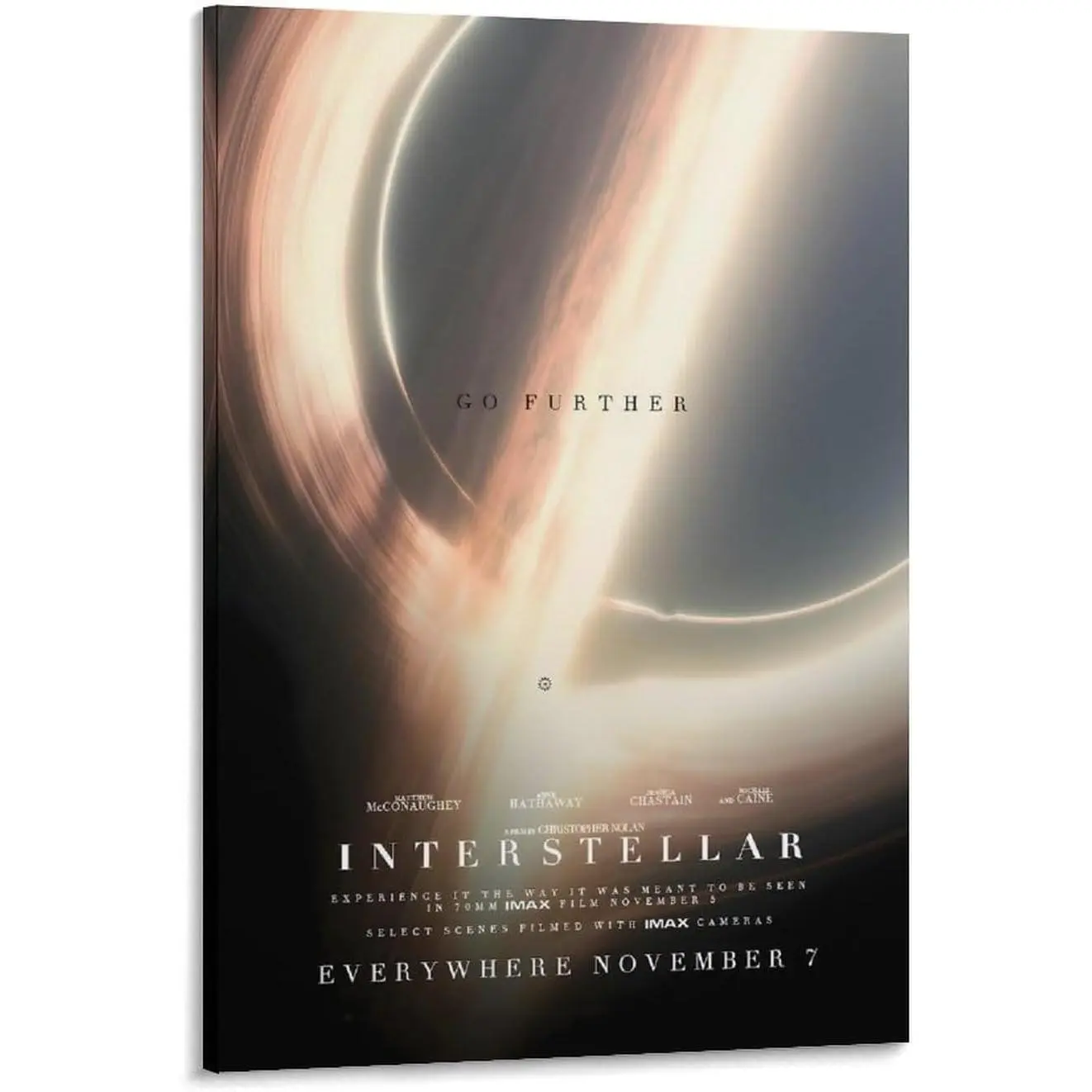 Interstellar Movie Canvas Poster, Futuristic Wall Art, Modern Home Decor for Bedroom, Office, Classroom, Gift for Science Lovers (1)