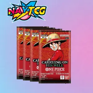 One Piece: (OP-13) Carrying On His Will Sleeved Booster Pack