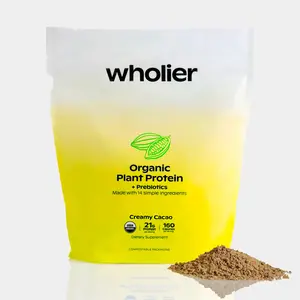 Organic Plant Protein + Prebiotics Organic Plant Protein + Prebiotics