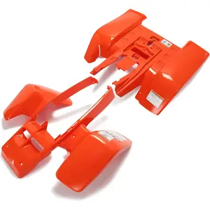 Front & Rear Fenders Body Compatible with 1987-2006 Yamaha Banshee 350 (YFZ350) Plastic - Orange