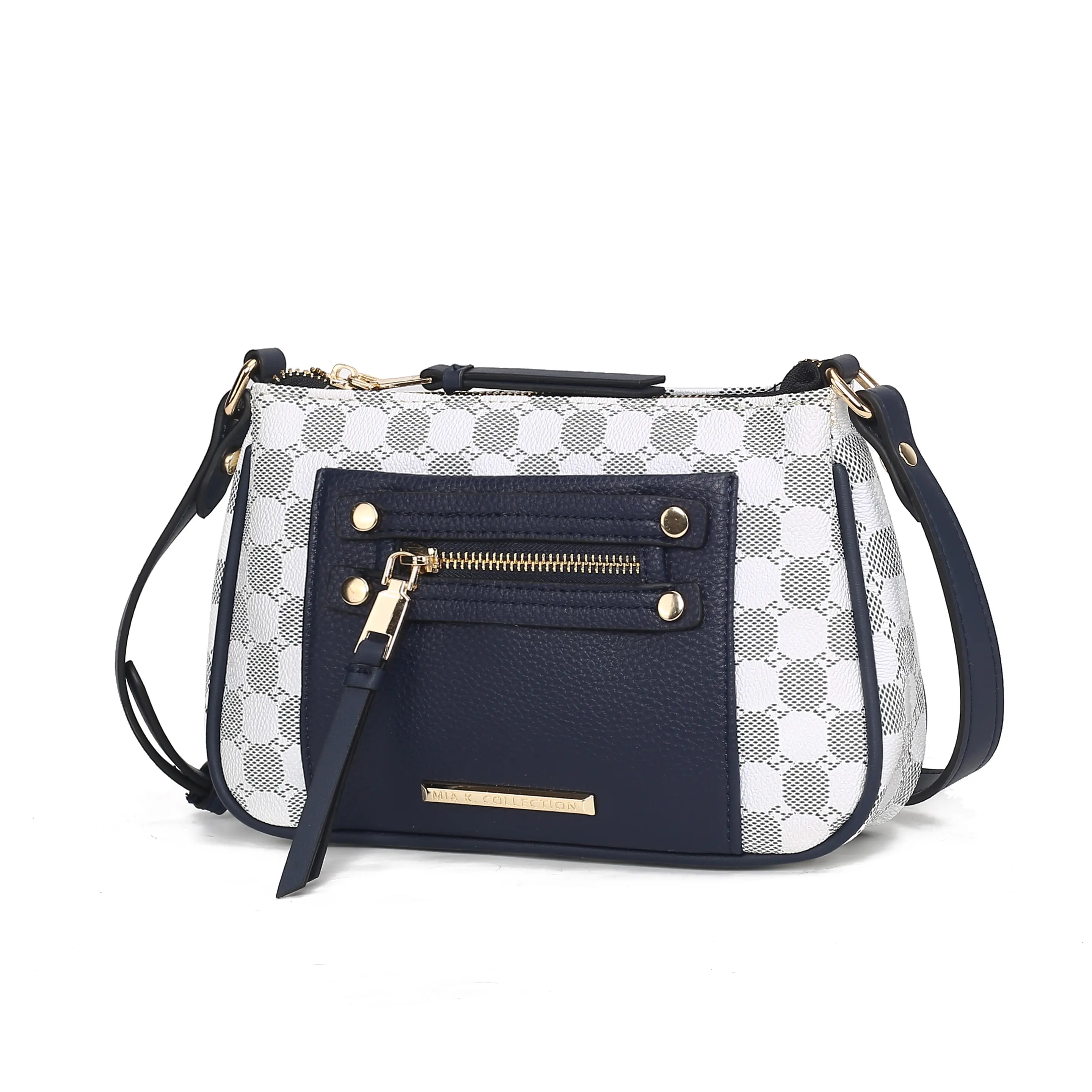 MKF Collection Essie Circular Print Vegan Leather Women’s Crossbody by Mia K