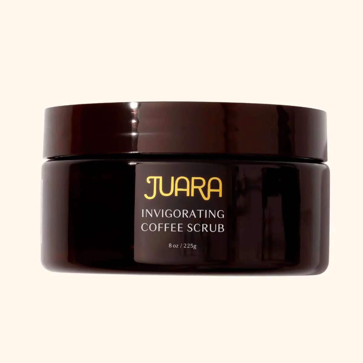 JUARA Invigorating Coffee Scrub 8 oz | Smooth Rough Skin | Body Exfoliator | Chocolate Espresso Scent | Hydrating Polish | Rejuvenating Cleanse | Cruelty Free Paraben Sulfate Free Vegetarian - Cleanser