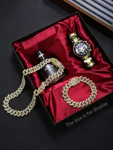 Gentleman's Watch Business Accessory Gift Box, Elegant Timepiece with Premium Quality, Stylish Present for Professionals, Jewelry Watch Set