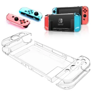 Transparent Handheld Game Console Protective Case, 1 Count Frosted Type Protective Cover, Console Accessories for Nintendo Switch