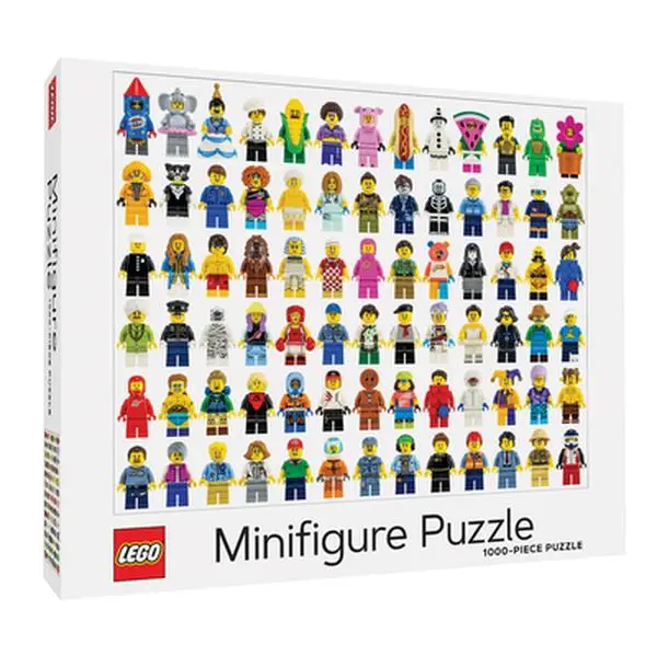 Lego« Minifigure 1000-Piece Puzzle -- Lego, Jigsaw
