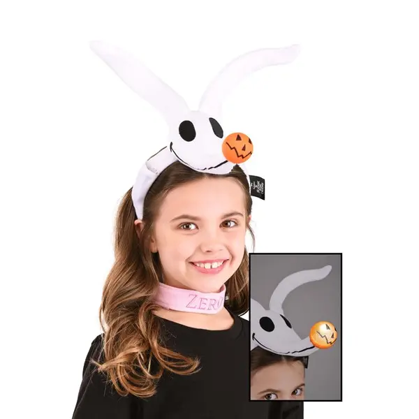 Disney Nightmare Before Christmas Zero Headband & Collar Set