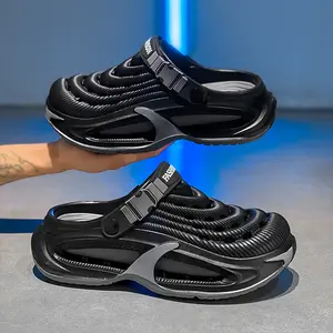 Men's Thick Sole Casual Clogs | Lightweight, Breathable & Non-Slip Summer Outdoor Sandals