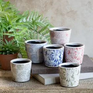 Floral Garden Pot
