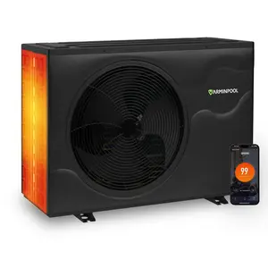 VARMINPOOL 58,000 BTU Inverter Electric Pool Heater, for 18000 Gallons Inground and Above Ground Pools, Pool Heat Pump, WiFi Control, Titanium Heat Exchanger, 230V