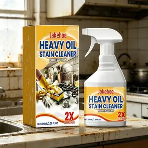 Kitchen Degreaser Spray Multipurpose Kitchen Cleaner for Stove Range Hood and Countertop Easy Wipe Grease Cleaner Oil Buildup Remover Daily Kitchen Cleaning Solution