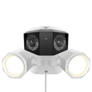Reolink Duo Floodlight PoE 4K Security Camera with Dual Lens for 180° Field of View,1800 Lumen Floodlights Smart Detection Easy Installation IP Camera