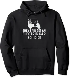 Great Golfer Quote Golf Cart Apparel Golf Club Pullover Hoodie - Emmacole Shop 40B09R11WP29