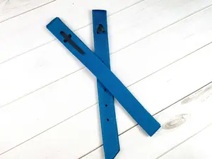 Turquoise Blue Cinch Strap Set