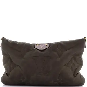 Pre-owned Louis Vuitton material Messenger Bags Maxi Multi Pochette Accessoires Monogram Quilted Econyl Nylon by Rebag