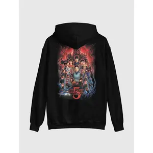 Stranger Things x Kyle Lambert Hoodie Season 5 Art