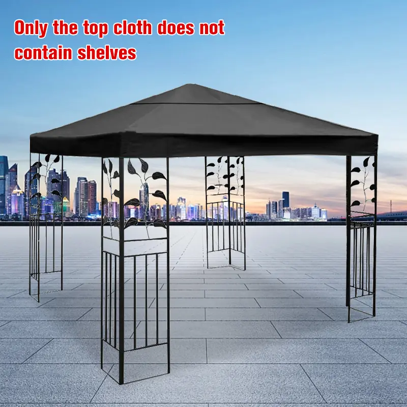 Single layer 420D thick Oxford cloth umbrella cloth outdoor courtyard side hanging umbrella sun umbrella roof cloth without frame
