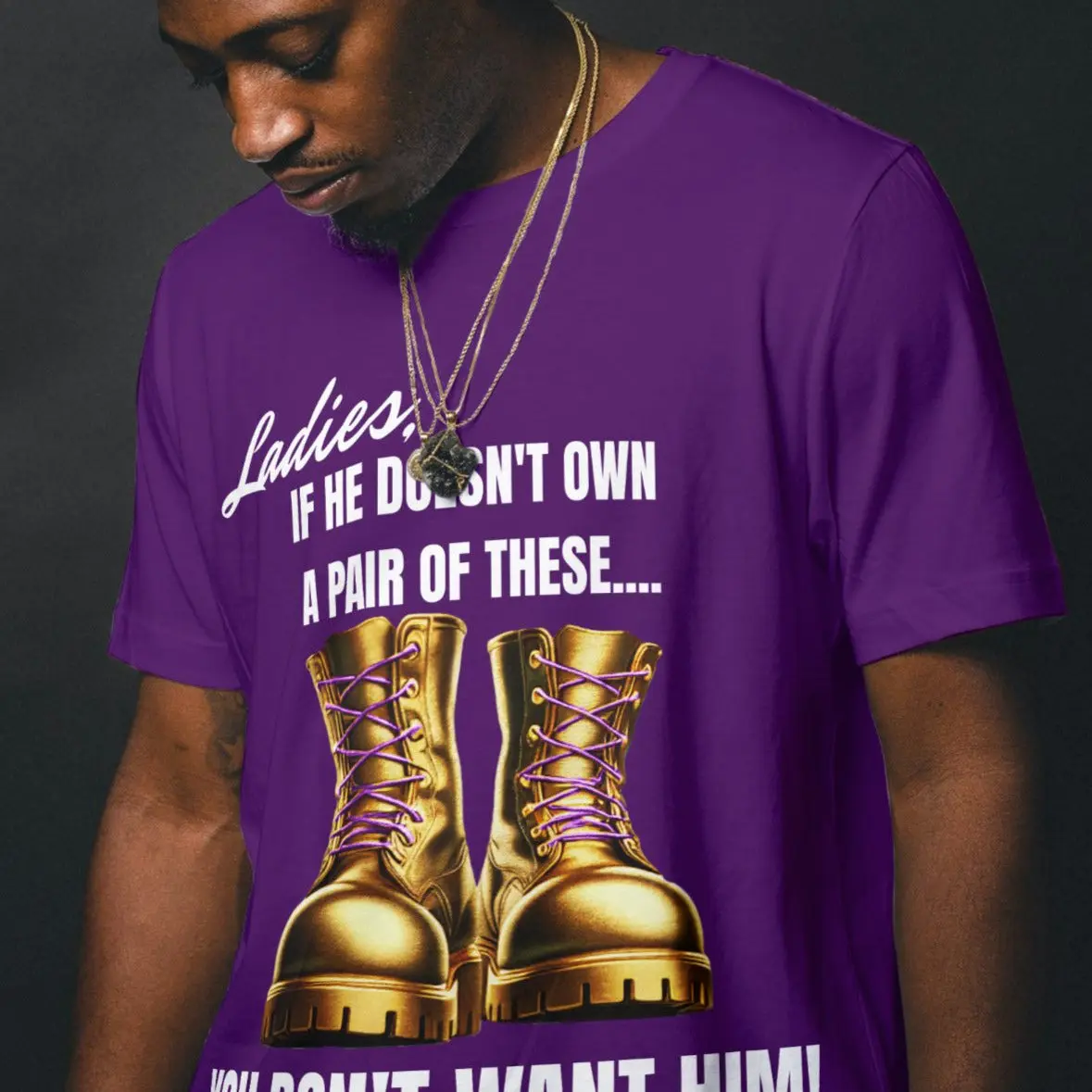 LADIES IF HE DOESN'T BOOTS DESIGN BY Waymaker Designs