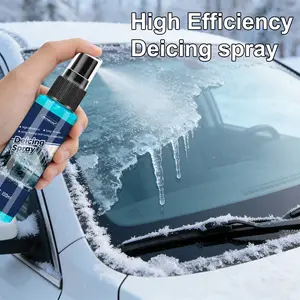 Multi-Functional Snow and Ice Removal Spray, Long-Lasting Protection, Suitable for Car Windshields, Windows, Door Locks, Rearview Mirrors, Home Glass, Car Windshield Cleaner
