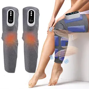 Electric Thigh Calf Leg Massager, 2 Counts/set Type-c Rechargeable 3 Speed Hot Compress Knead Leg Massager, Winter Leg Massage Device for Women & Men, Christmas Gift, Stocking Fillers, New Year Gift