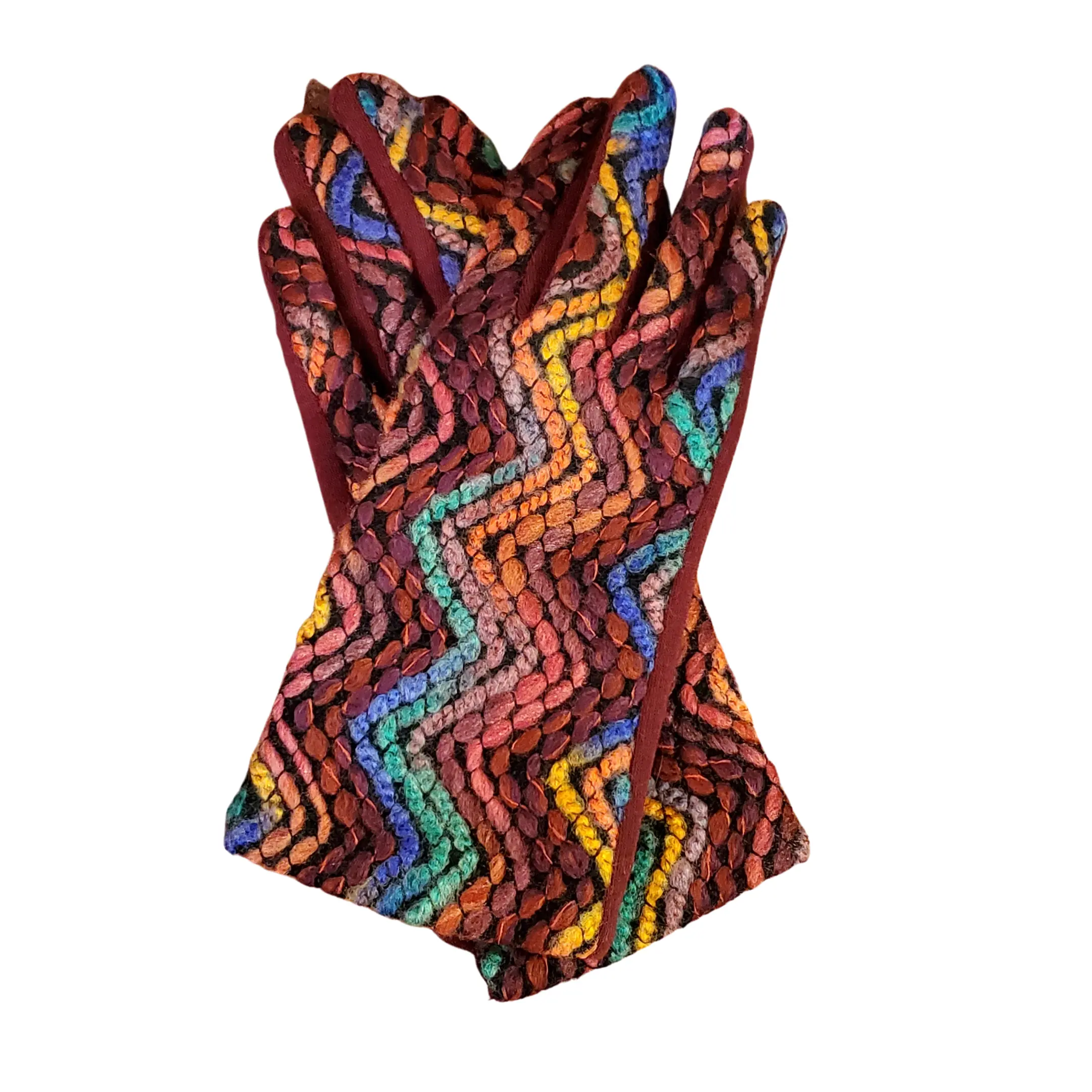 Multi-colored gloves