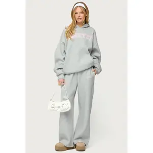 Edikted Lover Wide Leg Sweatpants Edikted Lover Wide Leg Sweatpants
