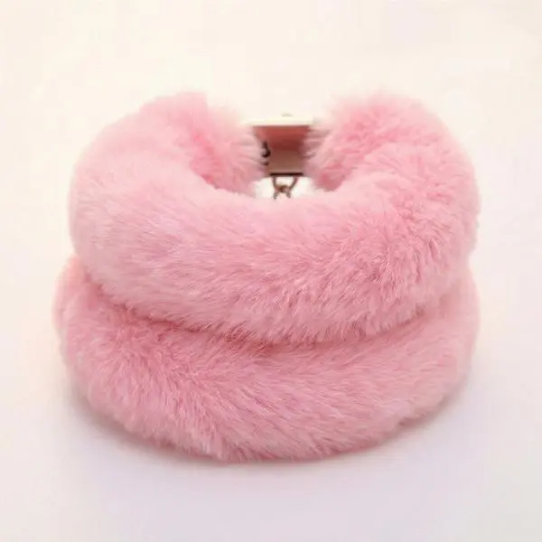 Plush Toy Handcuffs - Fun Fluffy Costume Prop & Bachelorette Party Favors for Girls Celebrations