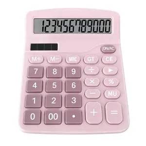 12-digit HD Silent Portable Calculator, 1 Count 12-digit HD Silent Portable Calculator with Auto Power Off, Accounting Supplies for Office, School, and Business