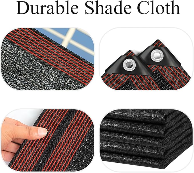 【Today's special】Sunscreen Net Patio Sunscreen Net Breathable Mesh Shade Net, Used for Garden, Greenhouse, Terrace Shade Net，2026 Upgraded