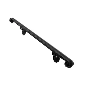 Volute Fist Wrought Iron Handrail (2"x1" Molded Cap)