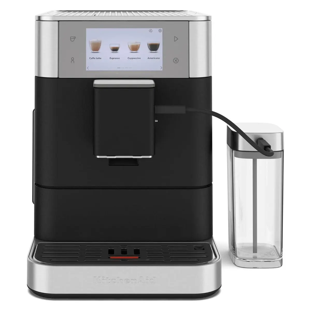 KitchenAid Fully Automatic Espresso Machine KF8 | Cast Iron Black