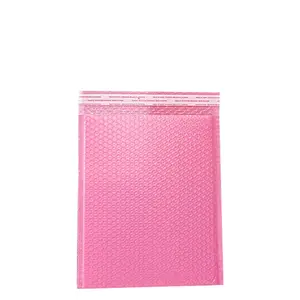 Free Gifts Pink Packaging Retort Pouch Vase Wigs Push Pop Ziplock Bag for Lace Frontal Wigs