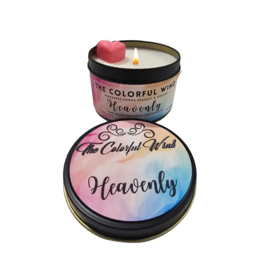 Heavenly Scented Medium Candle Aroma Decor