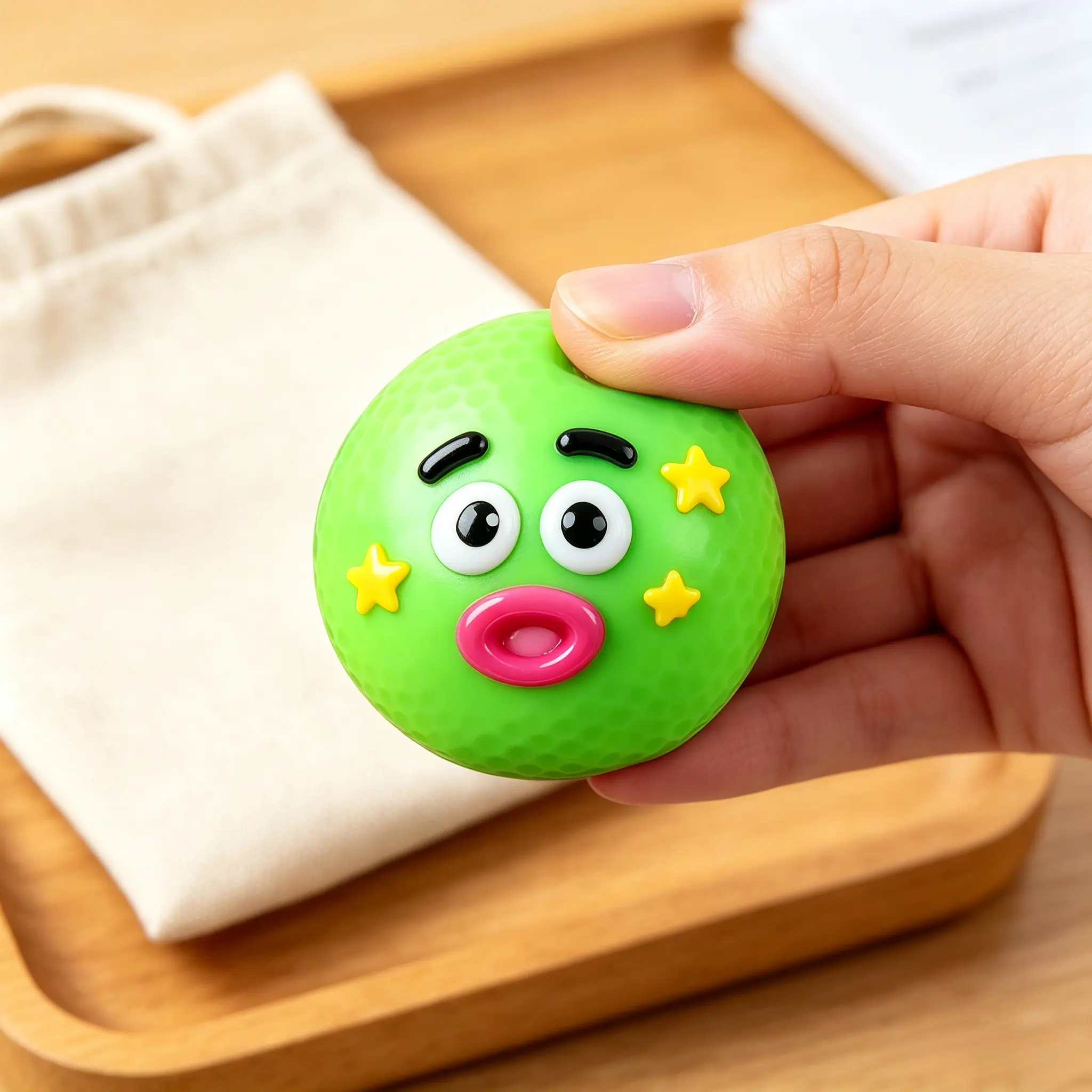 Face Swap Dog Squishy Stress Relief Toy - Smooth TPR Slow Rebound Squeeze Fidget Ball, Lightweight Portable Sensory Squishies, Pocket-Size Desk Decor, Creative Gift for Kids & Adults,, relieve anxiety